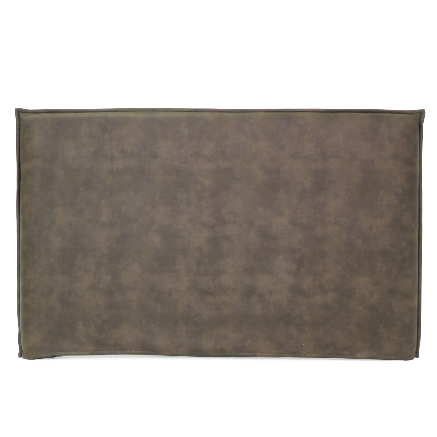 Diablo Bedhead with Leather-Look Slipcover