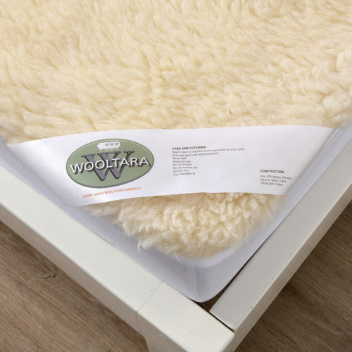 Wooltara Woolie Alpaca WoolBlend Underlay Temple & ster