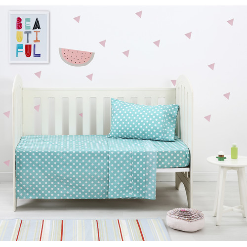 green cot sheets