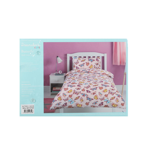 Butterfly Printed Quilt Cover Set Temple & ster