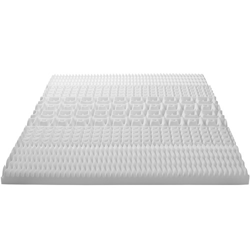 Dreamaker 5 Zone Memory Foam Mattress Topper with Bamboo Cover | Temple ...