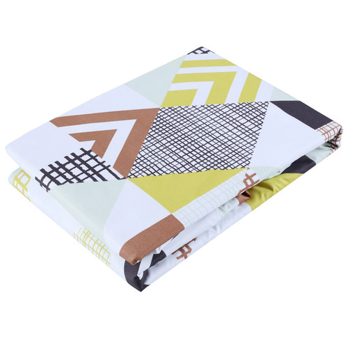 Dreamaker MultiColoured Ethan Microfibre Quilt Cover Set Temple & ster