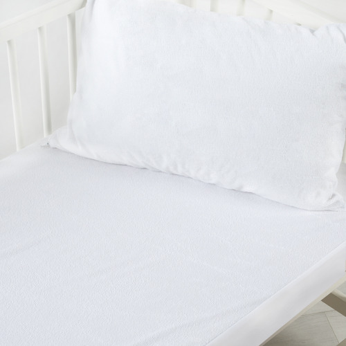 Terry Cotton Towelling Cot Mattress Protector