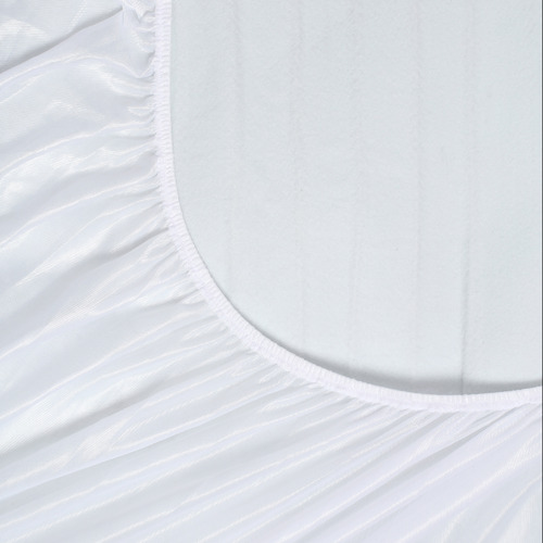 Dreamaker White Quilted Cotton Electric Blanket Temple & ster