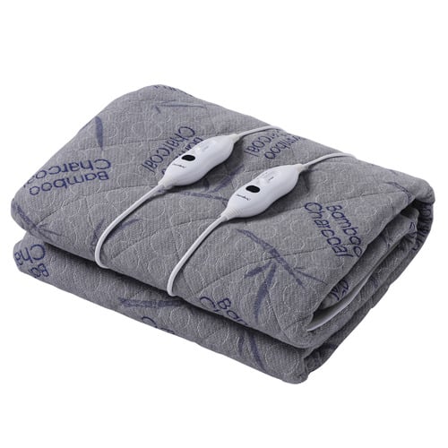 Bamboo Charcoal Quilted Electric Blanket