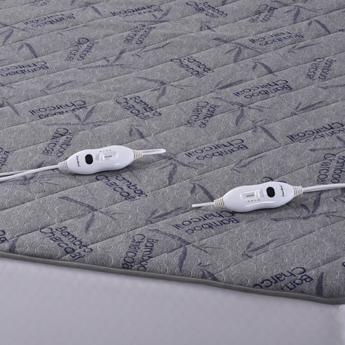 Bamboo Charcoal Quilted Electric Blanket
