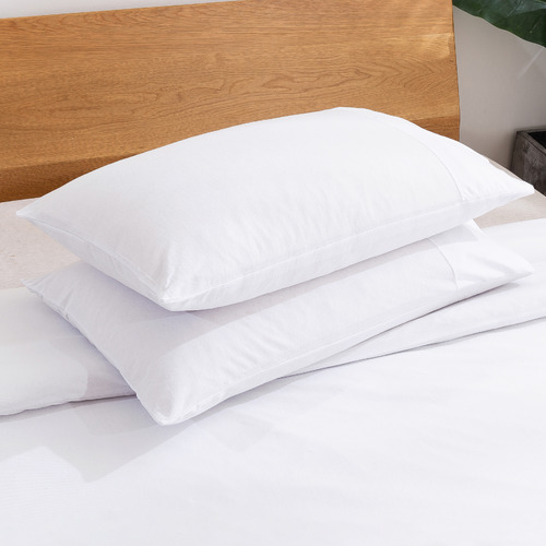 Dreamaker Solid Cotton Jersey Standard Pillowcases Temple & ster