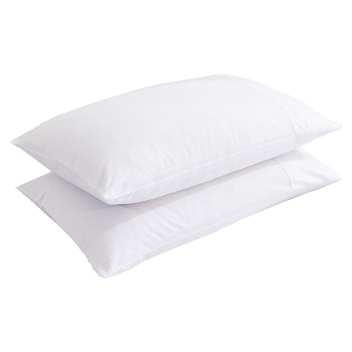 Dreamaker Solid Cotton Jersey Standard Pillowcases Temple & ster