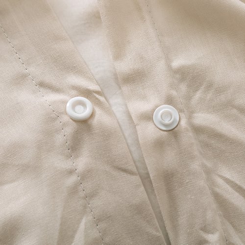 Beige Salma 300TC Cotton Quilt Cover Set