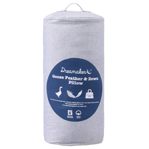 White Goose Feather & Down Pillow