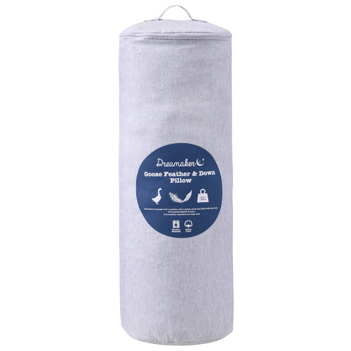 White Goose Feather & Down Pillow