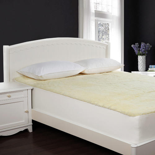 Dreamaker Australian Wool Long Single Mattress Underlay Temple & ster