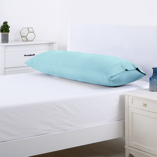 Dreamaker Plain Dyed Polycotton Body Pillowcase | Temple & Webster