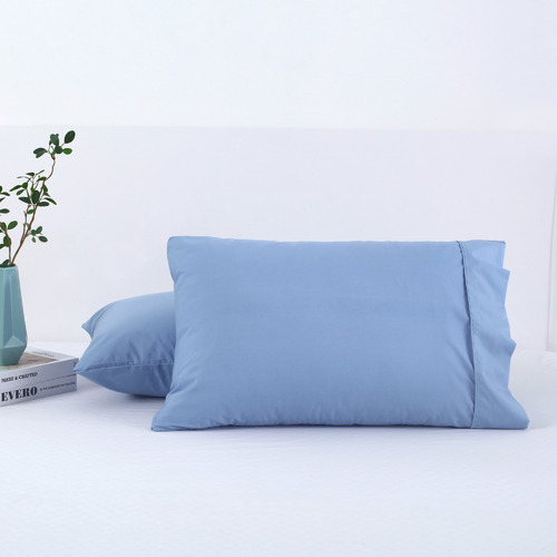 Dreamaker Plain Dyed Polycotton Standard Pillowcases | Temple & Webster