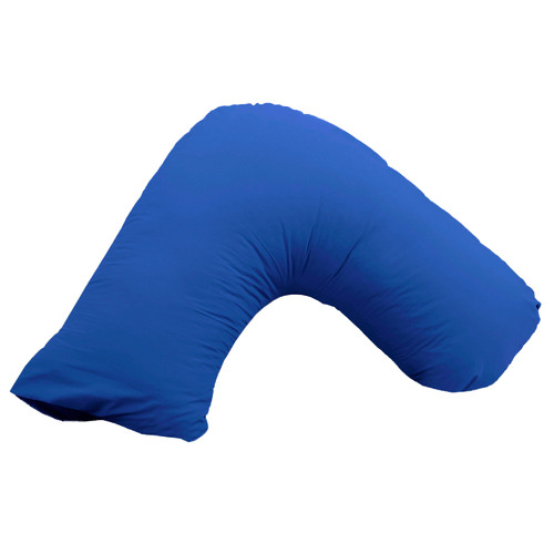 Dreamaker Plain Dyed Polycotton V-Shaped Pillowcase | Temple & Webster