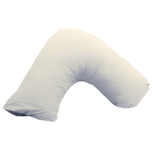 Dreamaker Plain Dyed Polycotton V-Shaped Pillowcase | Temple & Webster