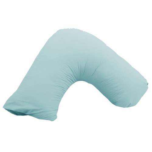 Dreamaker Plain Dyed Polycotton V-Shaped Pillowcase | Temple & Webster