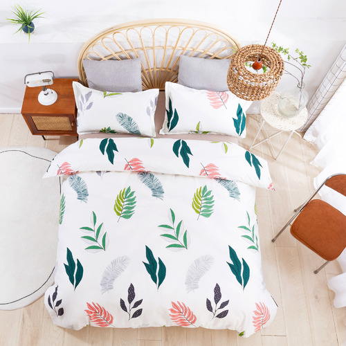 Undertint Printed Cotton & Twill Quilt Cover Set