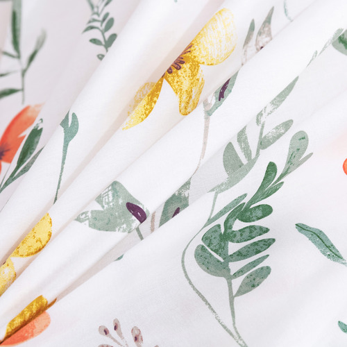 Daisy Printed Cotton & Twill Quilt Cover Set