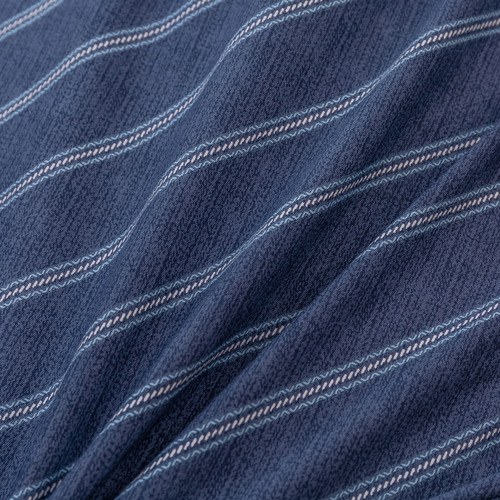 Amalfi Stripe Cotton Reversible Quilt Cover Set