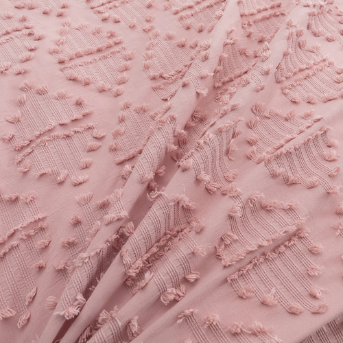 Rose Lottie Eyelash Jacquard Quilt Cover Set
