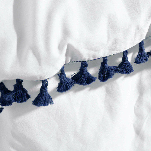 Navy Liberty Cotton Quilt Cover Set