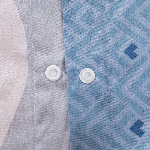 Capri Cotton Reversible Quilt Cover Set