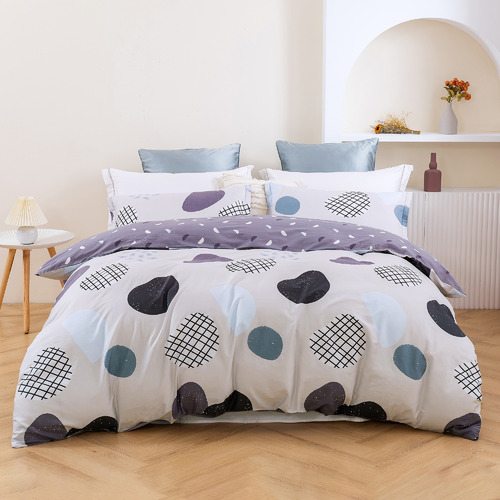 Orion Cotton Reversible Quilt Cover Set