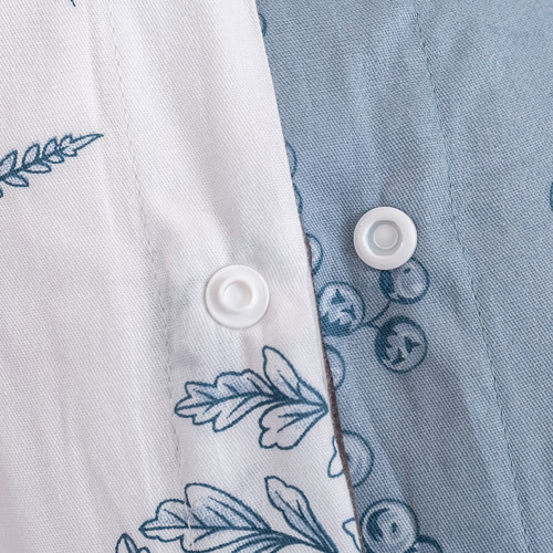 Daphne Cotton Reversible Quilt Cover Set