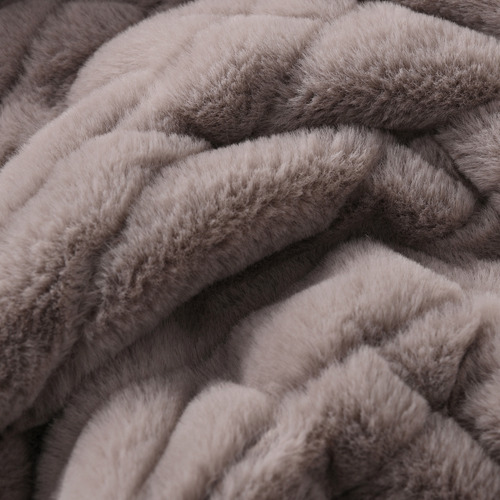Dreamaker Faux Mink Heated Throw Temple & Webster