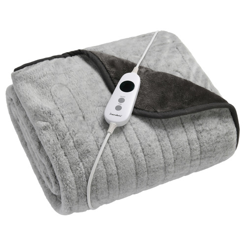 Dreamaker Faux Mink Heated Throw Temple & Webster