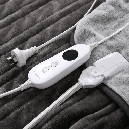 Dreamaker Faux Mink Heated Throw Temple & ster