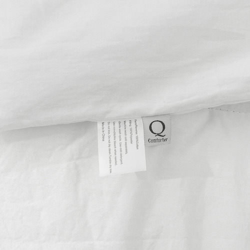 Dreamaker White Cotton Comforter Set | Temple & Webster