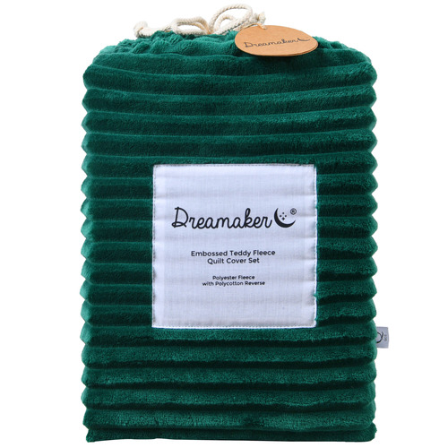 Emerald Velvet Quilt Cover Set
