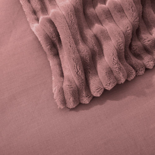 Blush Velvet Quilt Cover Set