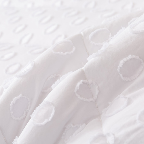 Dreamaker White Haven Spot Comforter Set | Temple & Webster