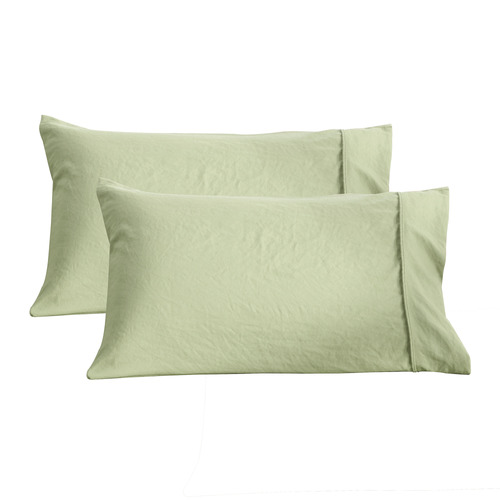 Washed Microfibre Standard Pillowcases