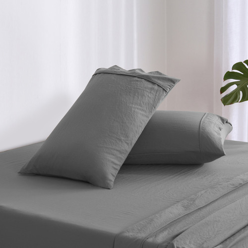 Washed Microfibre Standard Pillowcases