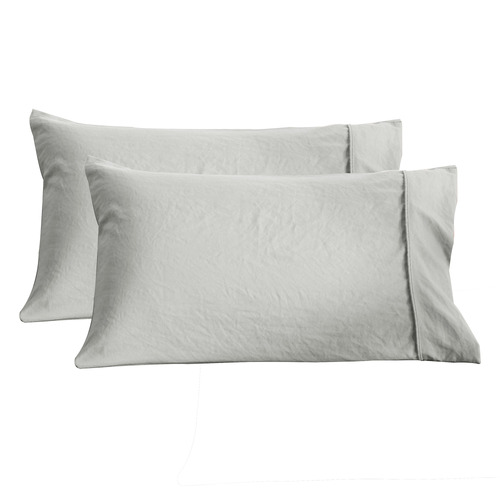 Washed Microfibre Standard Pillowcases