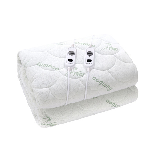 Diere Quilted Bamboo-Blend Electric Blanket