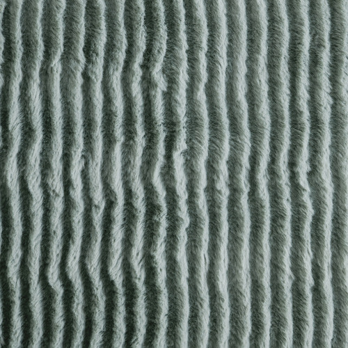 Sage Eyelash Fleece Reversible Heated Throw