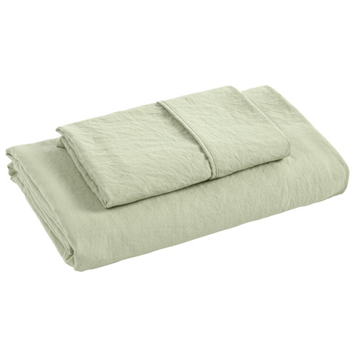 Washed Microfibre Sheet Set
