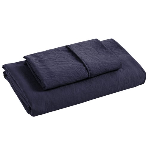 Washed Microfibre Sheet Set