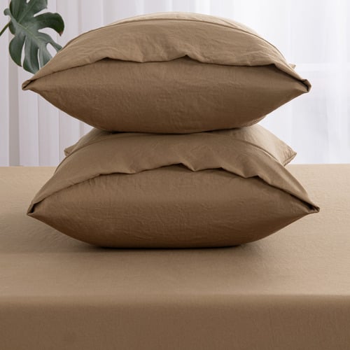 Washed Microfibre Sheet Set