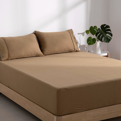 Washed Microfibre Sheet Set