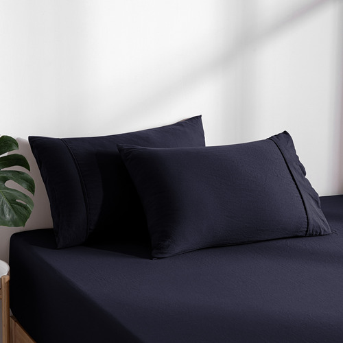 Washed Microfibre Sheet Set