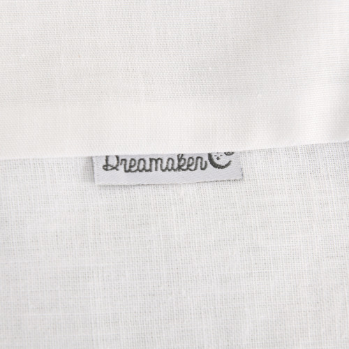 White Linen & Cotton Valance