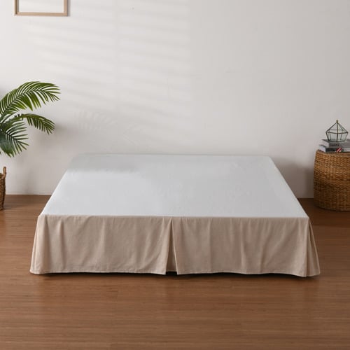 Oatmeal Linen & Cotton Valance