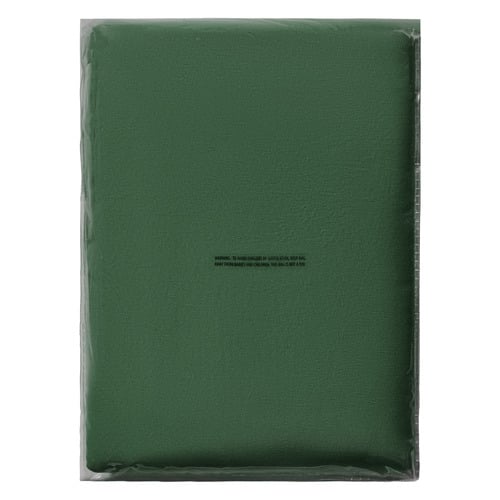 Hunter Green Washed Microfibre Quilt Cover Set