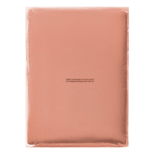 Pink Clay Washed Microfibre Quilt Cover Set